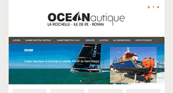 Desktop Screenshot of ocean-nautique.com